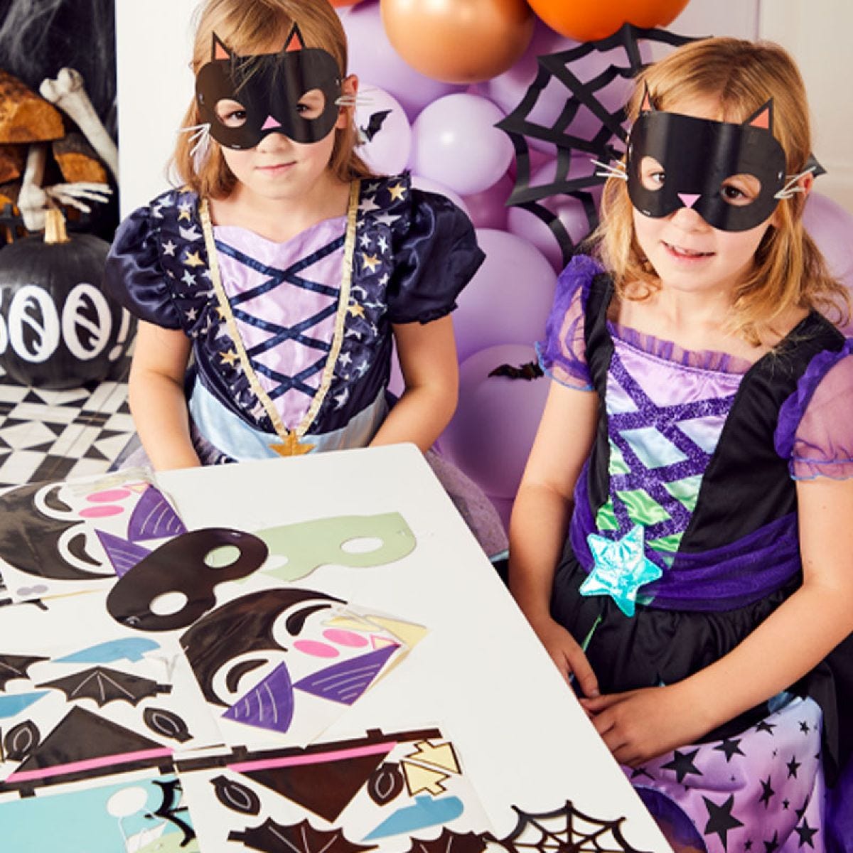 DIY Halloween Paper Masks