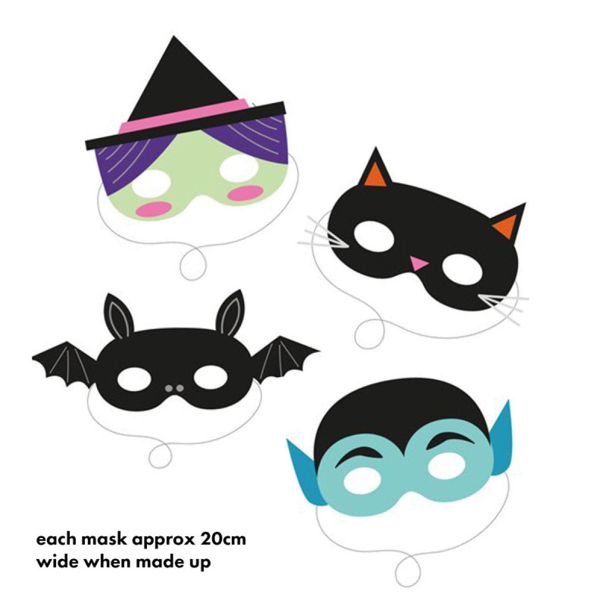 DIY Halloween Paper Masks