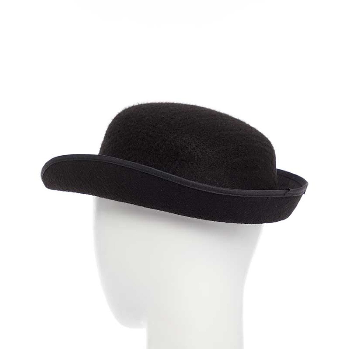 Black Policewoman Hat