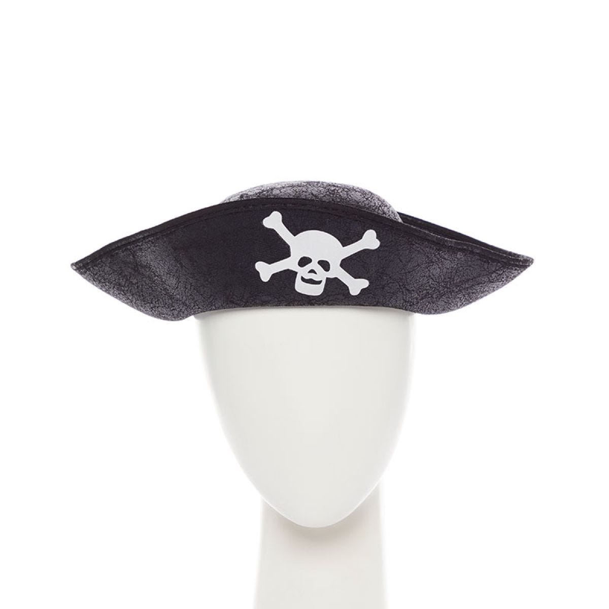 Black Pirate Hat - Child