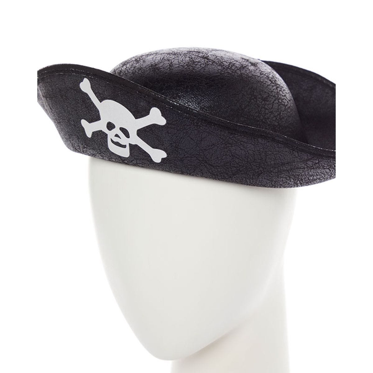 Black Pirate Hat - Child