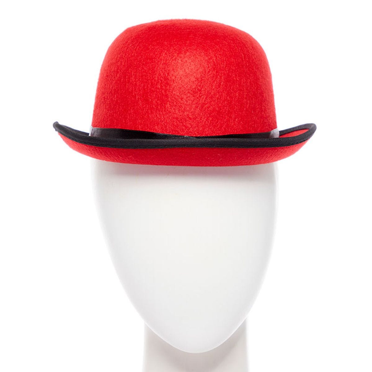 Red Bowler Hat