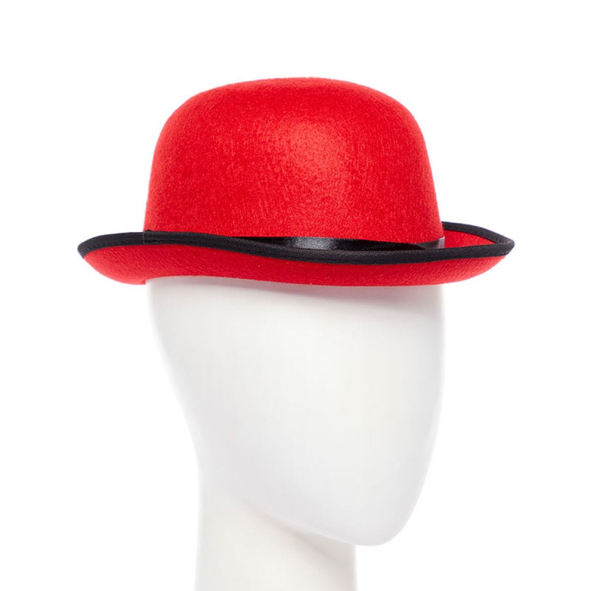 Red Bowler Hat