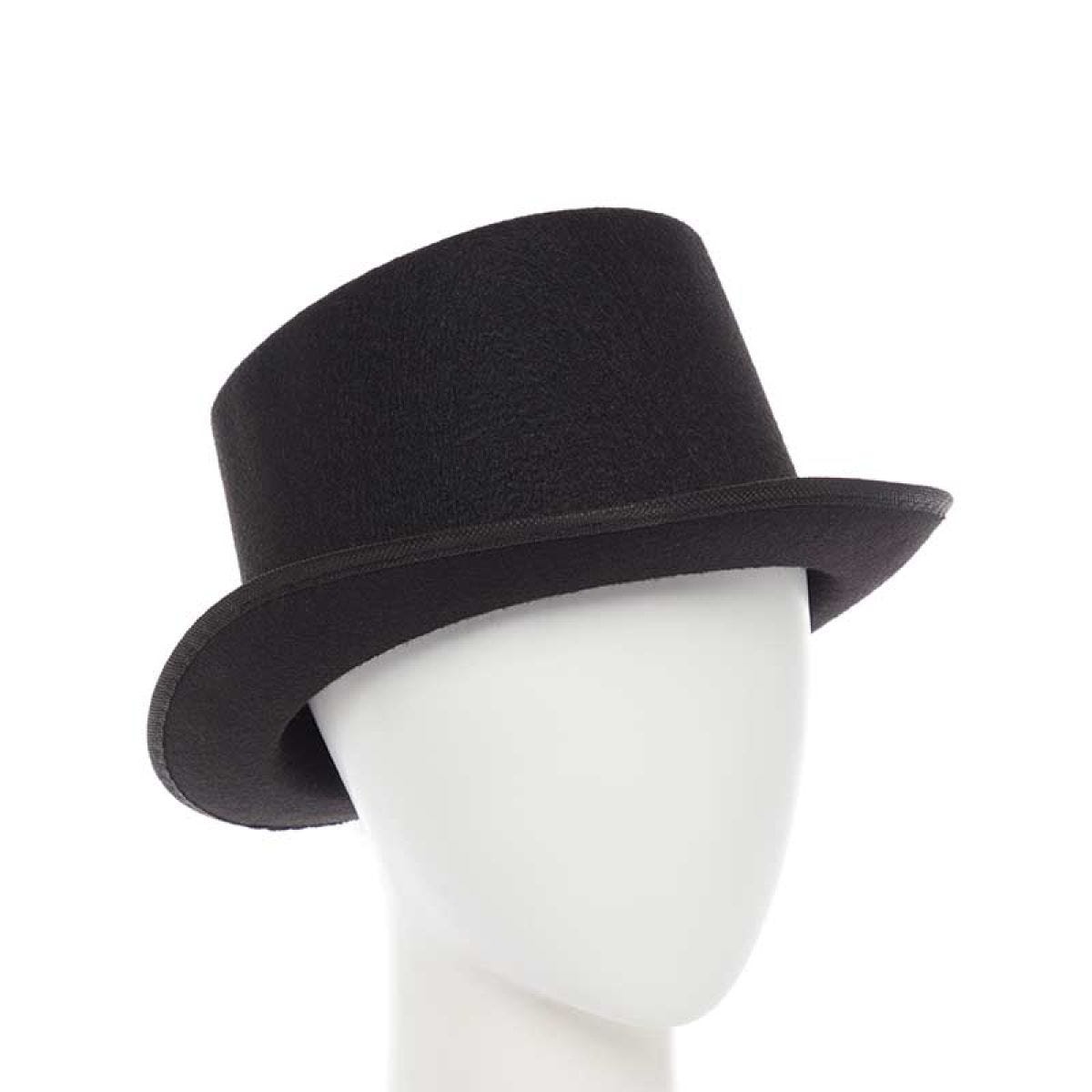 Black Felt Top Hat