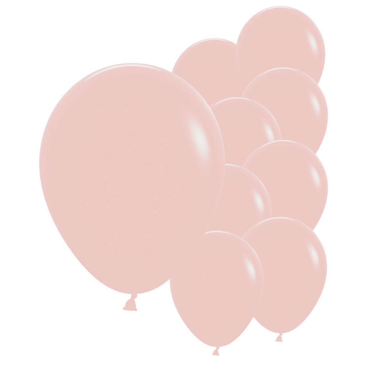 Pastel Matte Melon - 5" Latex Balloons (100pk)