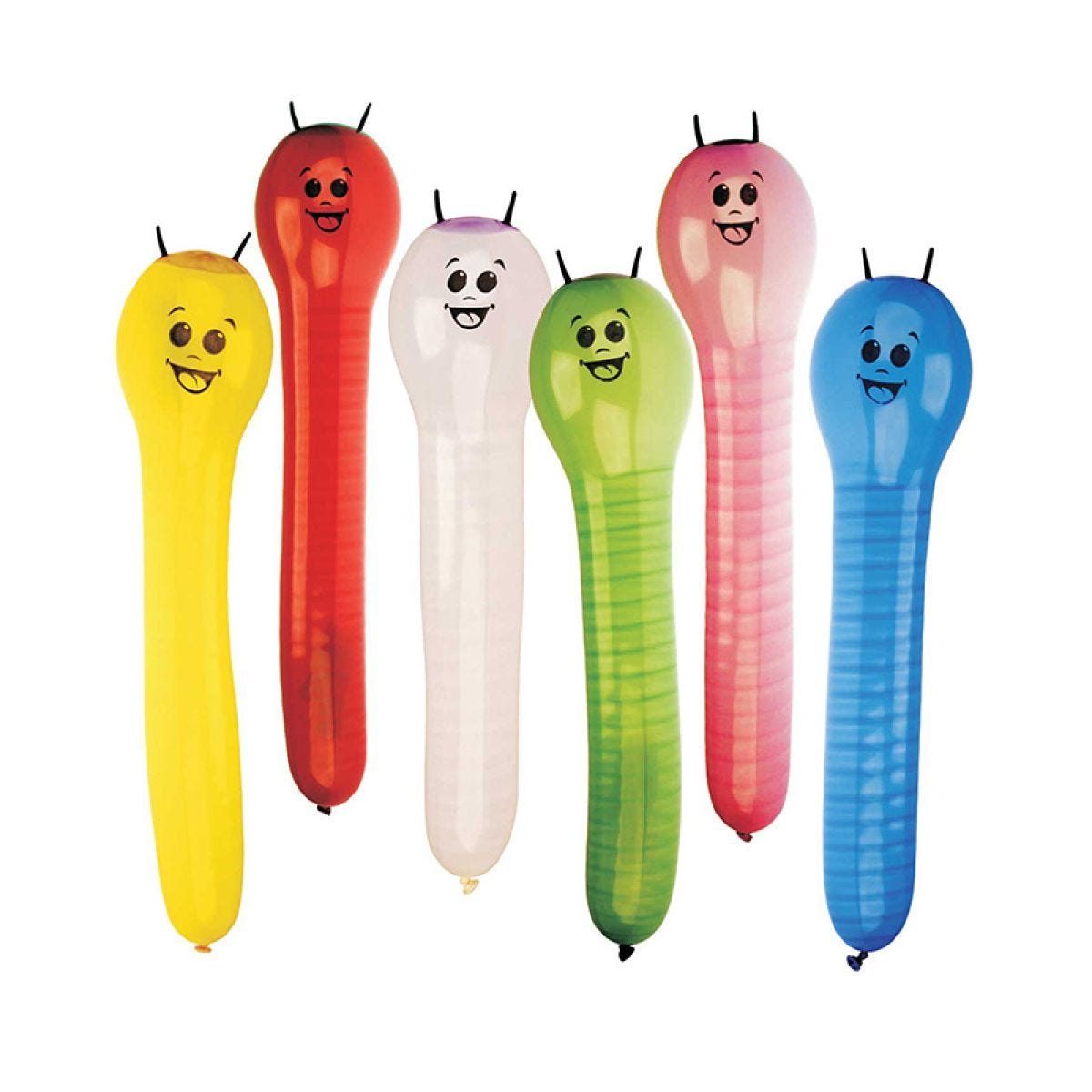 Caterpillar Bug Latex Balloons (6pk)