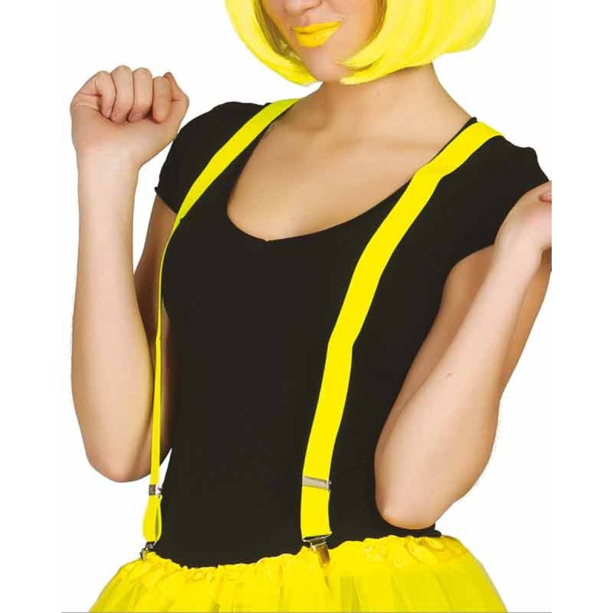 Neon Yellow Braces