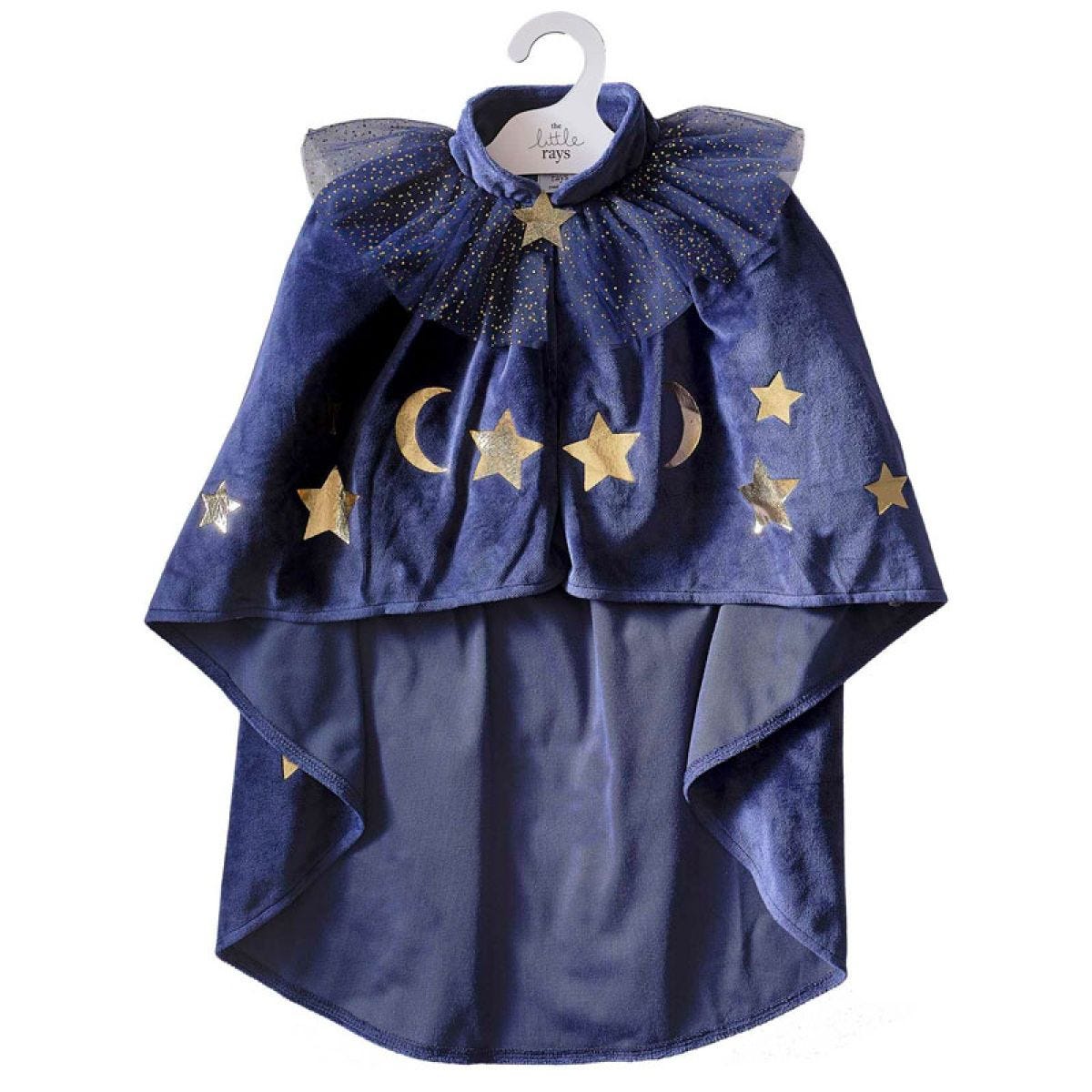 Wizardess Navy Cape