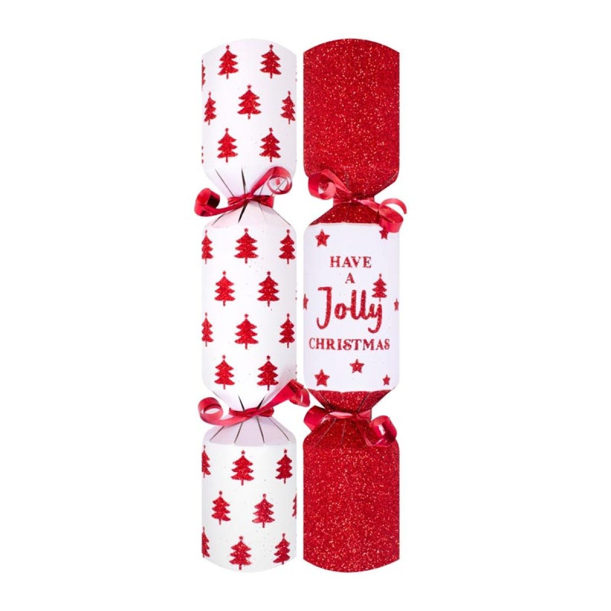 Red Jolly Crackers - 8.5" (6pk)