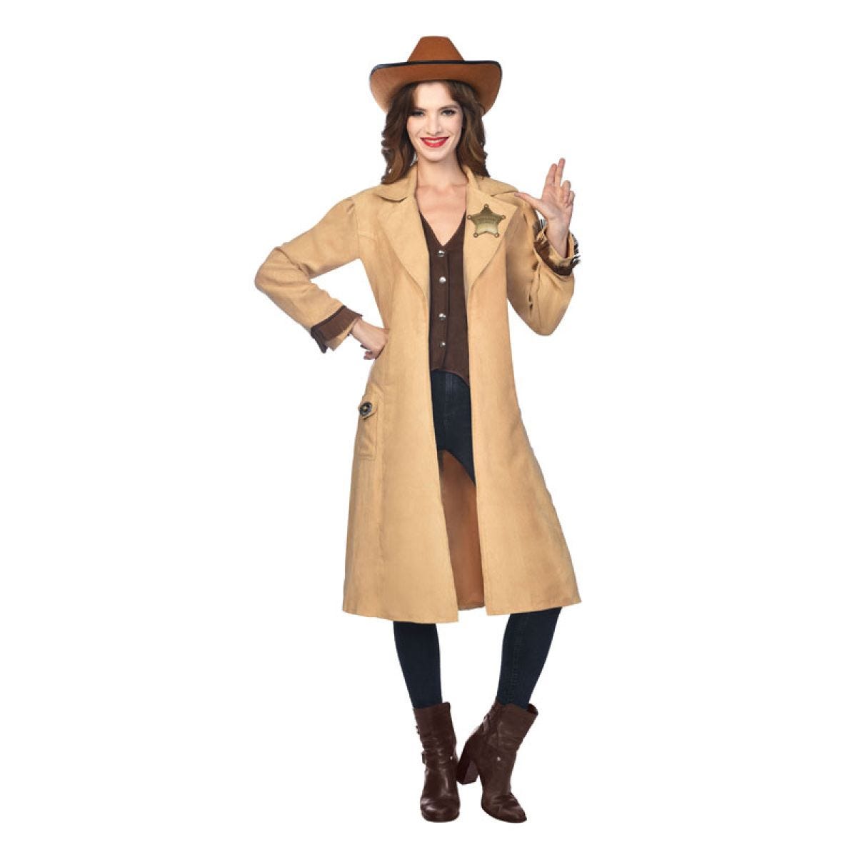 Sheriff Cowgirl - Adult Costume