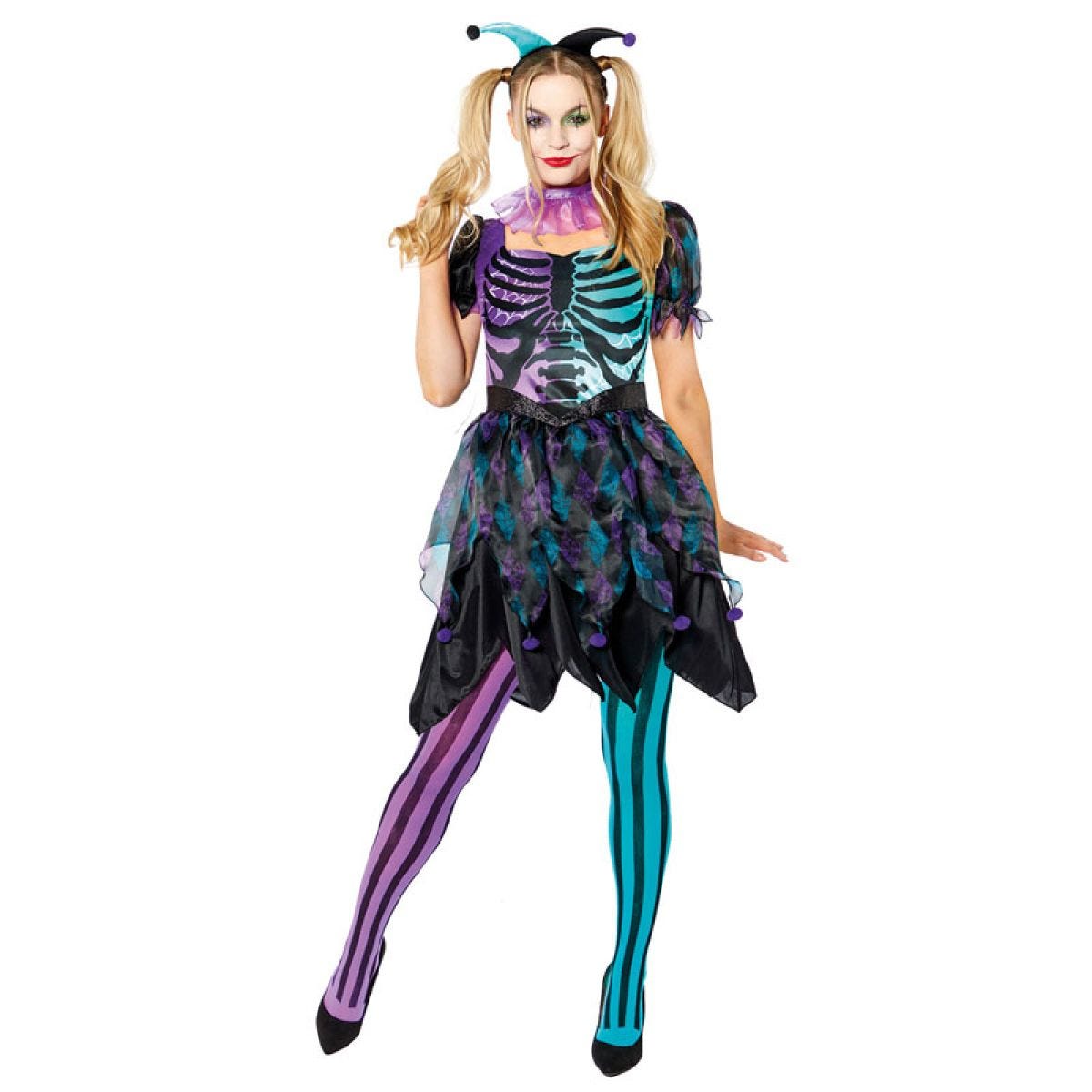 Haunted Harlequin - Adult Costume