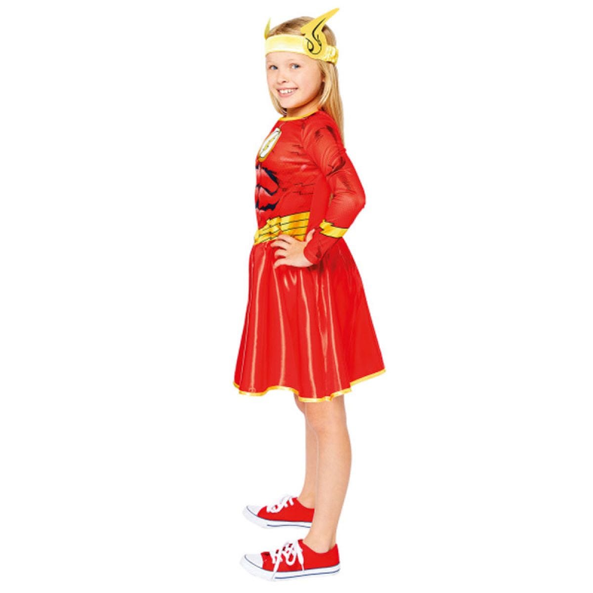 Flash Girl Sustainable- Childs Costume
