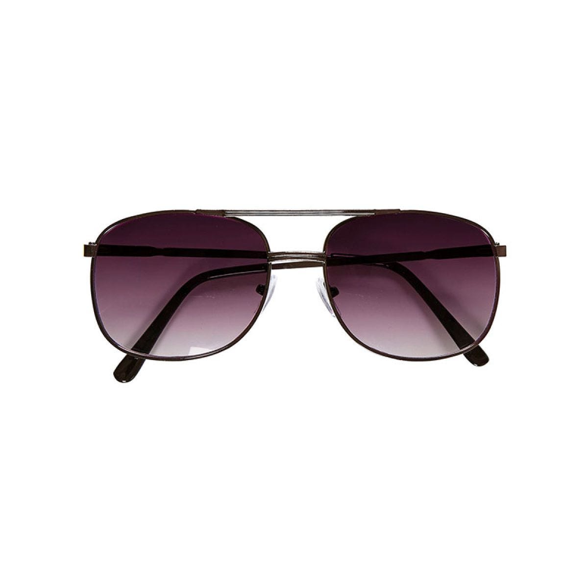 80s Purple Aviator Glasses