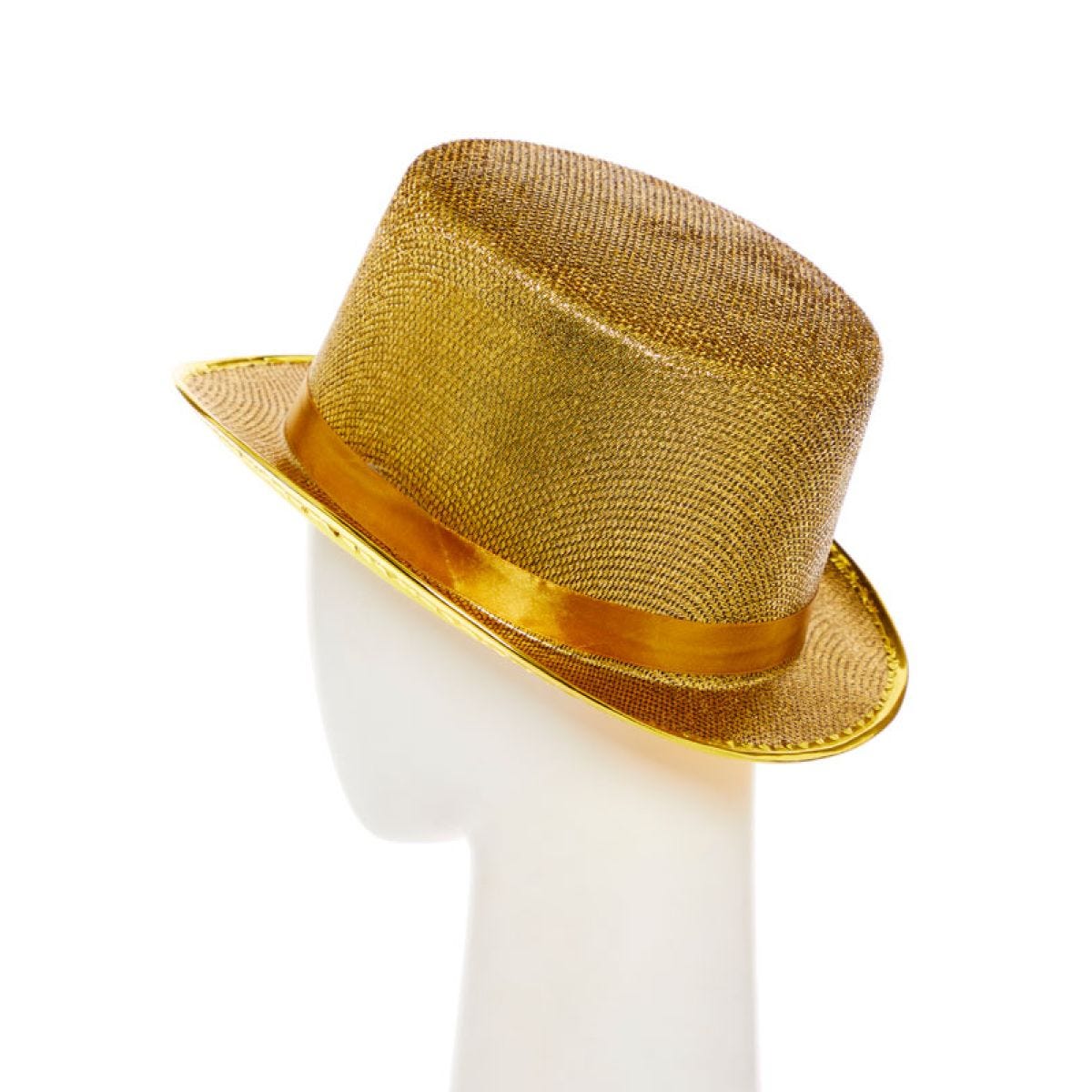 Gold Glitter Hat