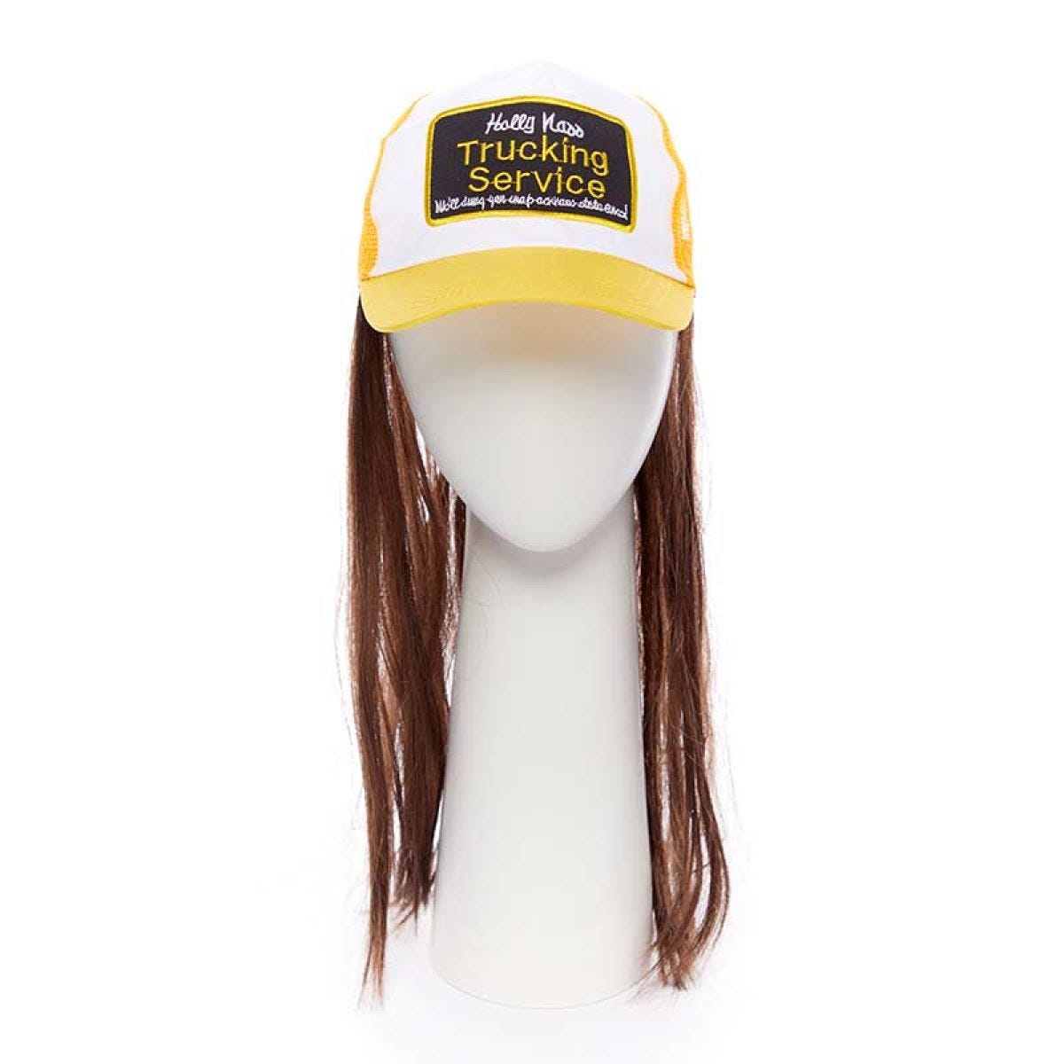Trucker Hat with Hair