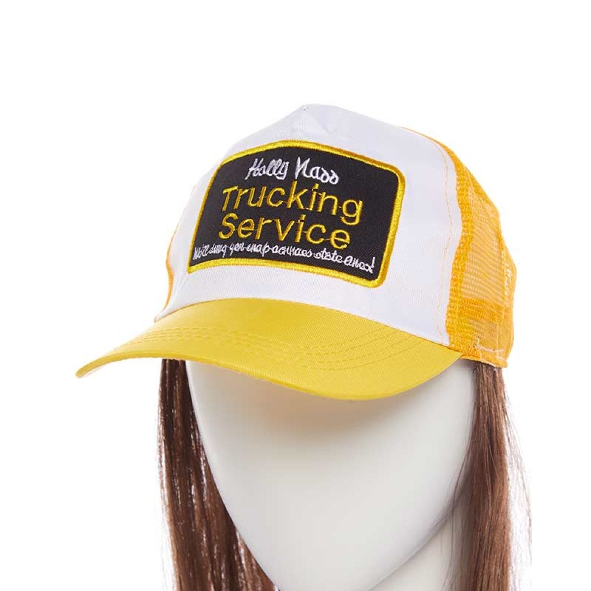 Trucker Hat with Hair