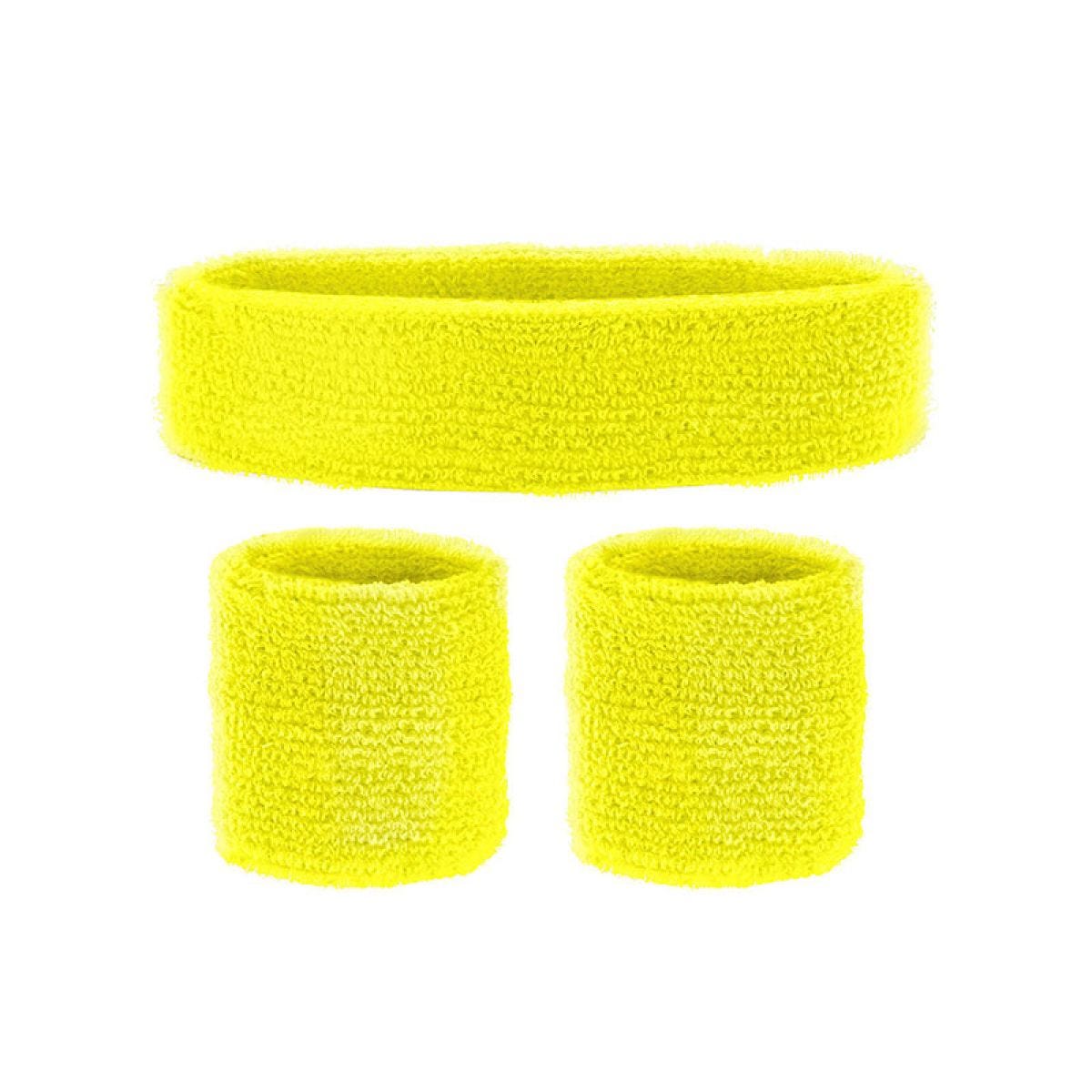 Yellow Sweatband Accessory Kit