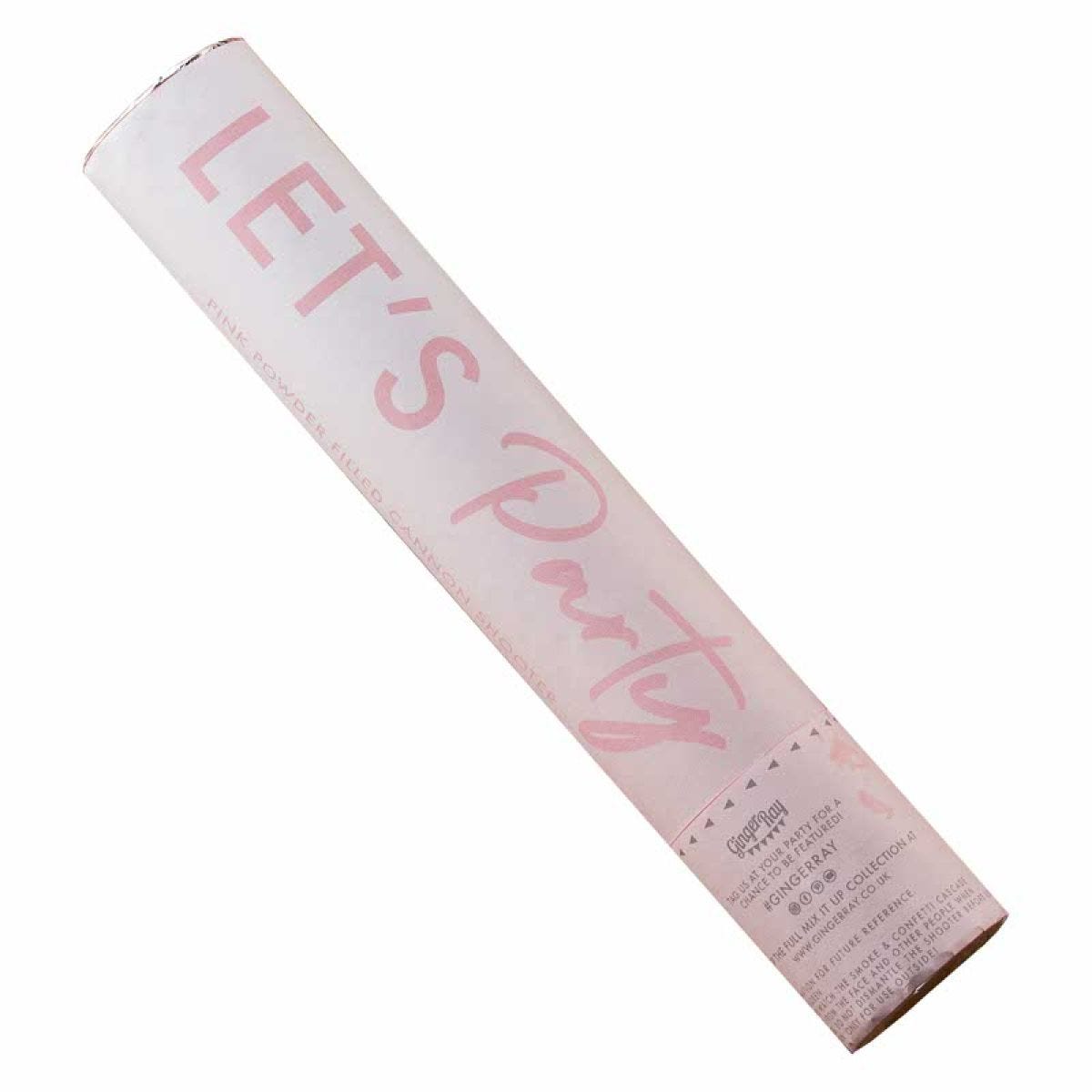 Pink Powder Smoke Cannon - 30cm