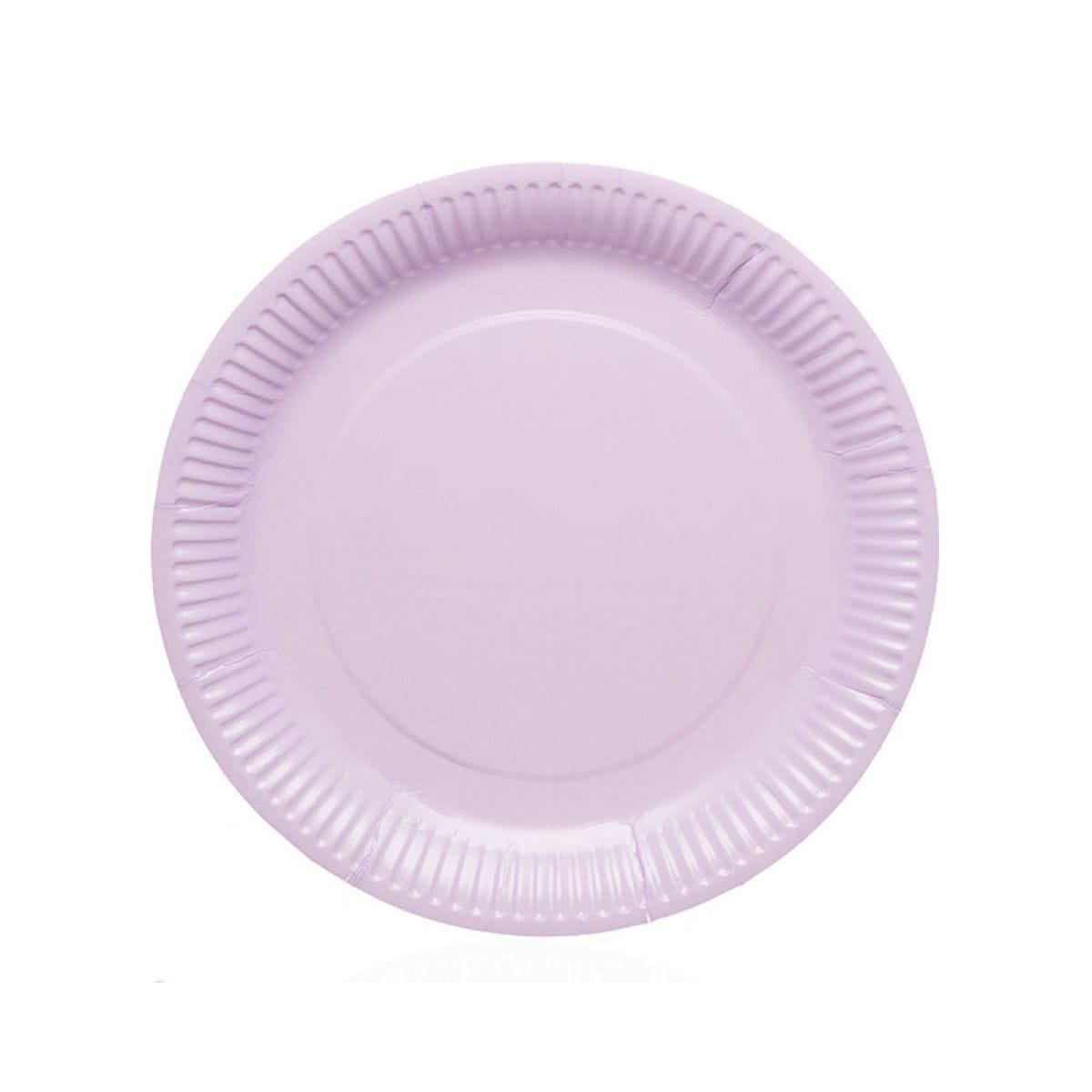 Lavender Paper Plates - 23cm (8pk)