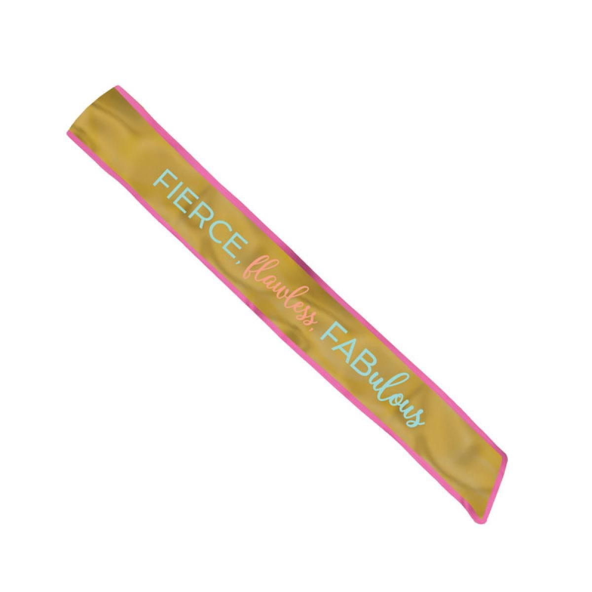 Confetti Fun Fabric Sash