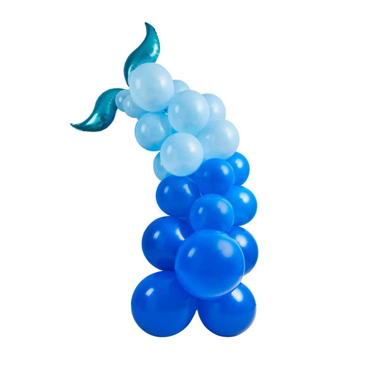 Whale Tail Balloon Arch (40 Balloons)