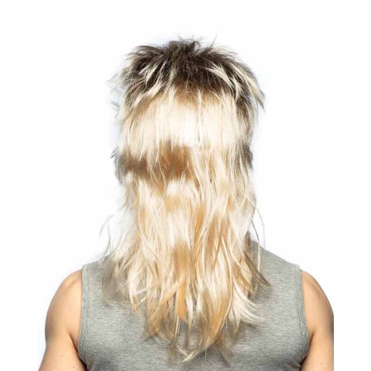 Blonde Mullet Wig