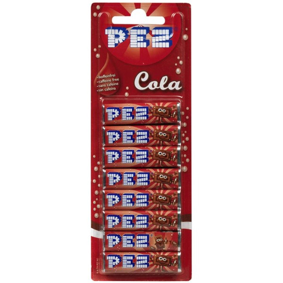 PEZ Cola Flavour Refills x8