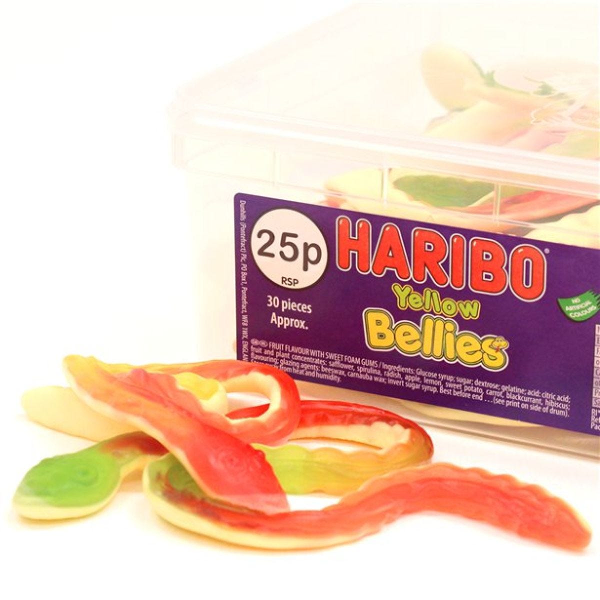 Haribo Yellow Bellies Snakes - 768g