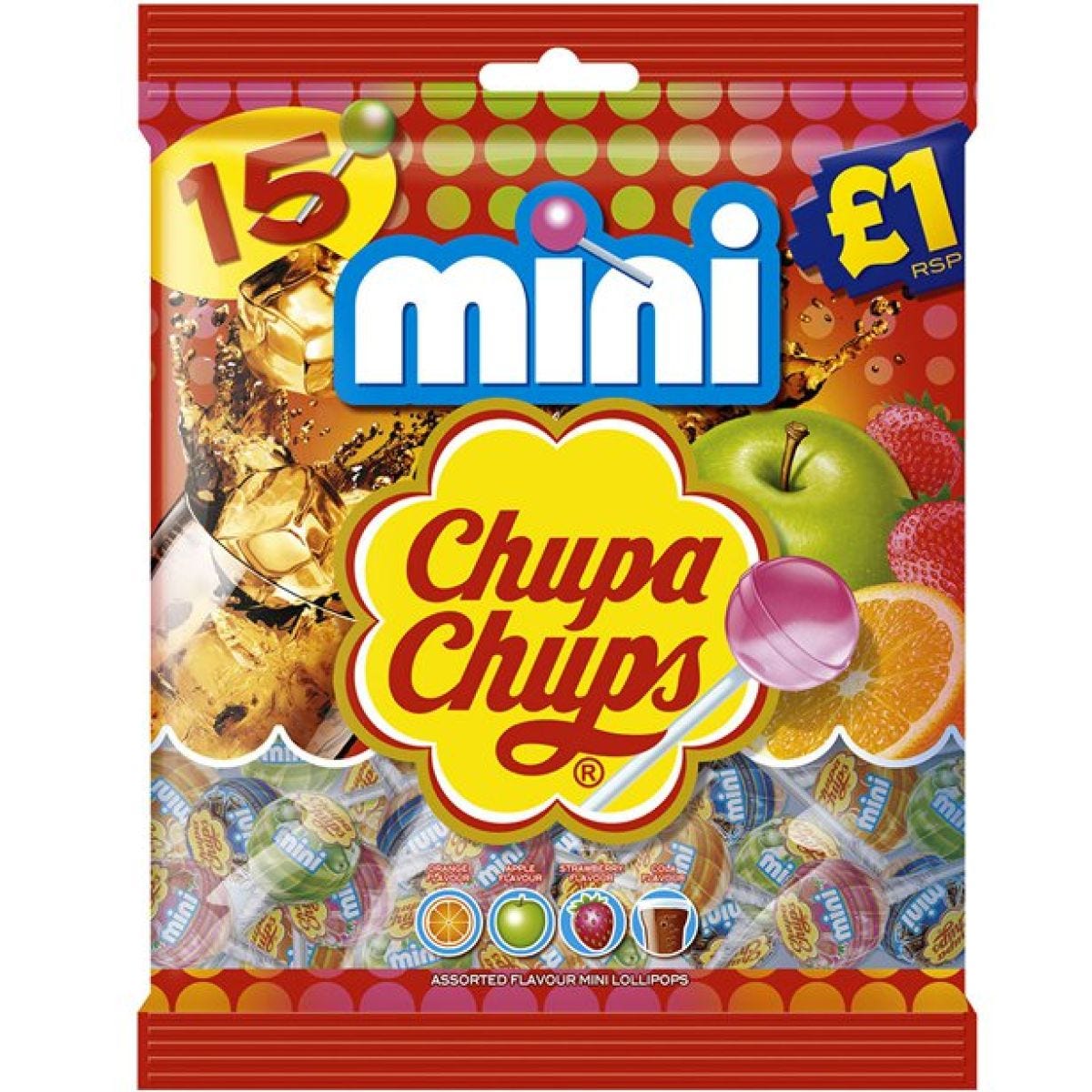 Chupa Mini Lollipops x15