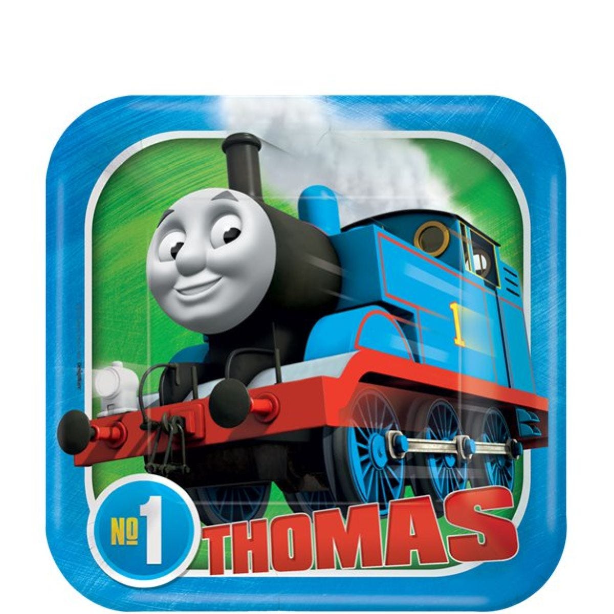 Thomas the Tank Engine Paper Dessert Plates - 18cm (8pk)