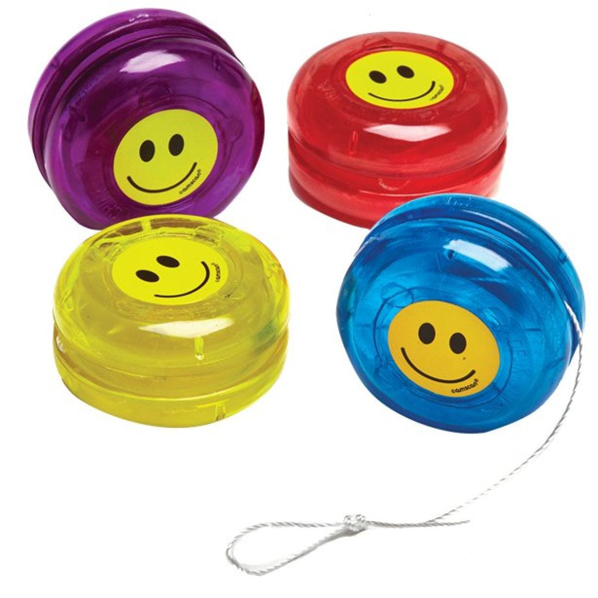 Mini Yo-Yo&apos;s - 4cm (4pk)