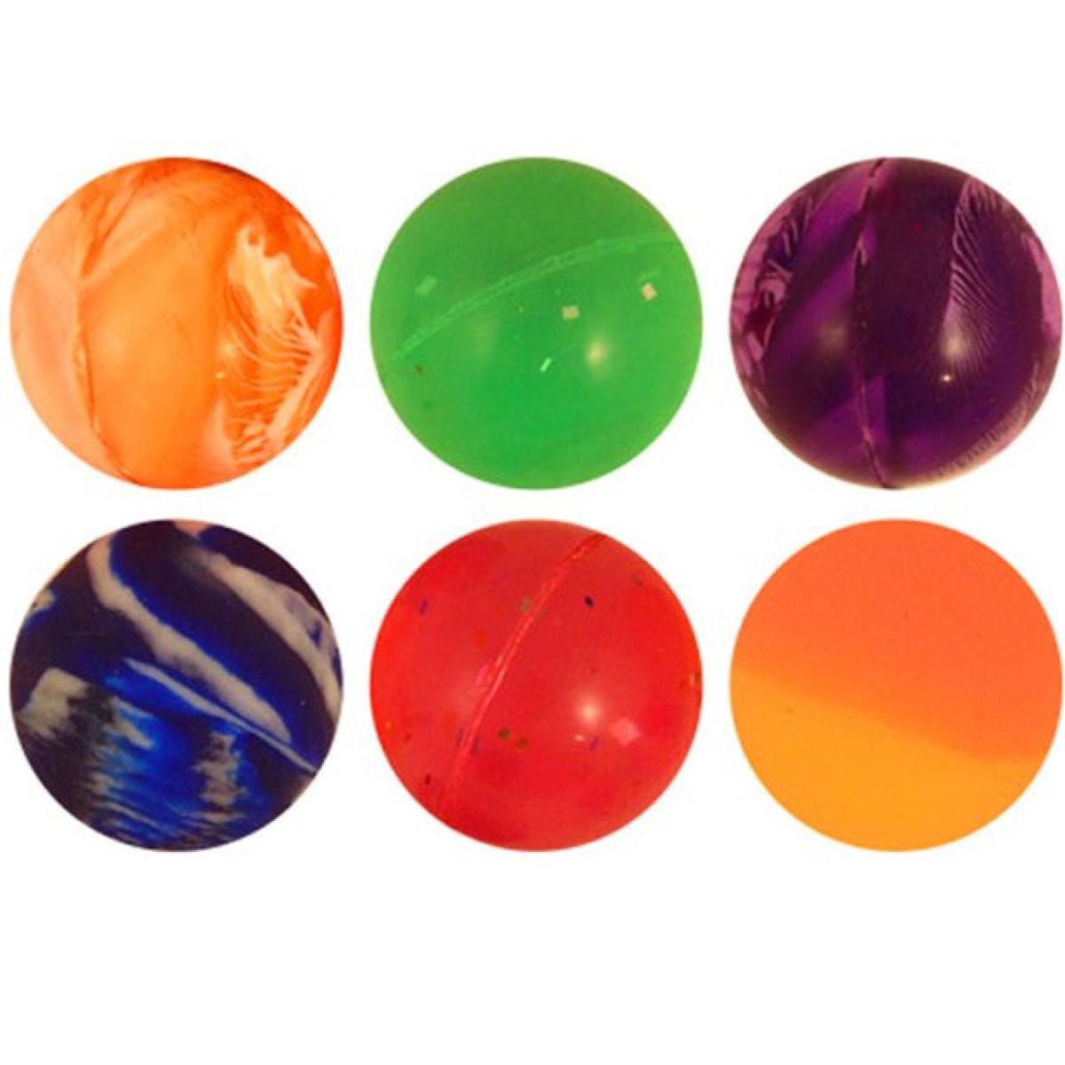 Bouncy Balls - 2.7cm (6pk)