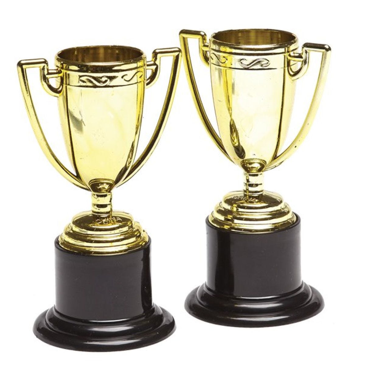 Mini Plastic Trophies (4pk)