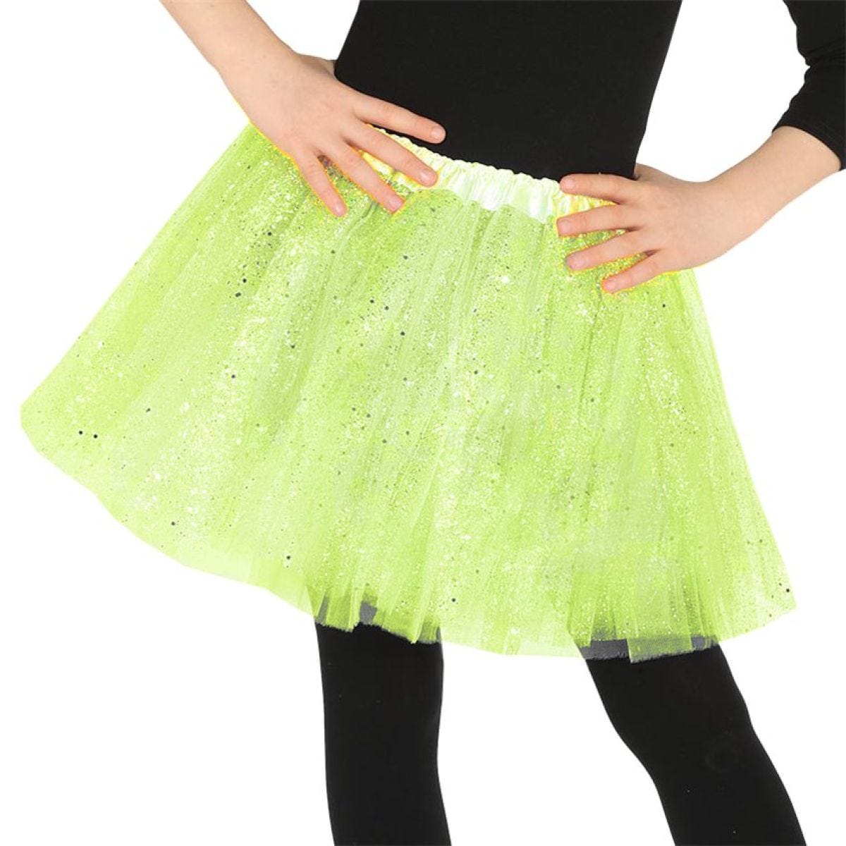 Green Glitter Tutu - Child One Size