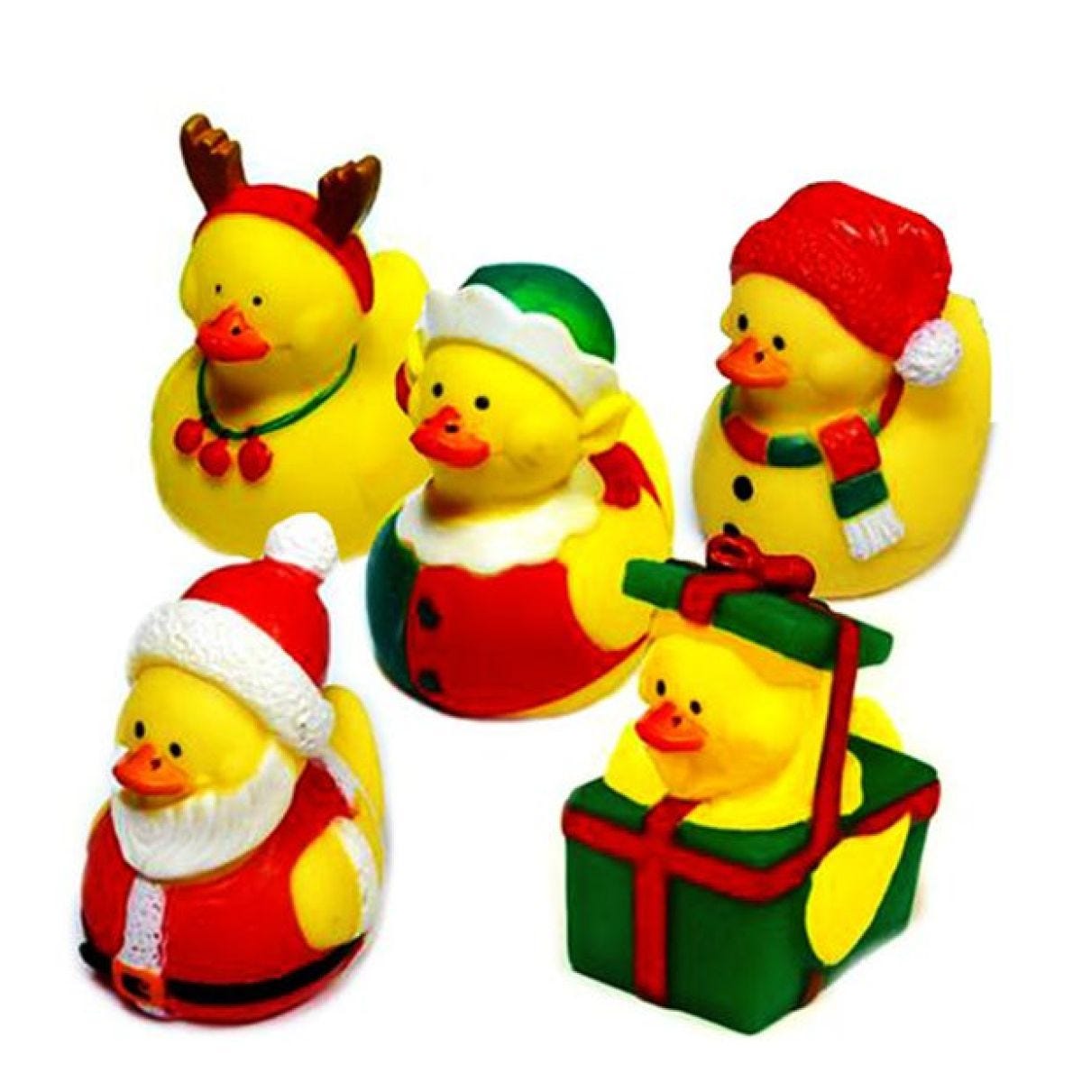 Small Christmas Duck - 5cm