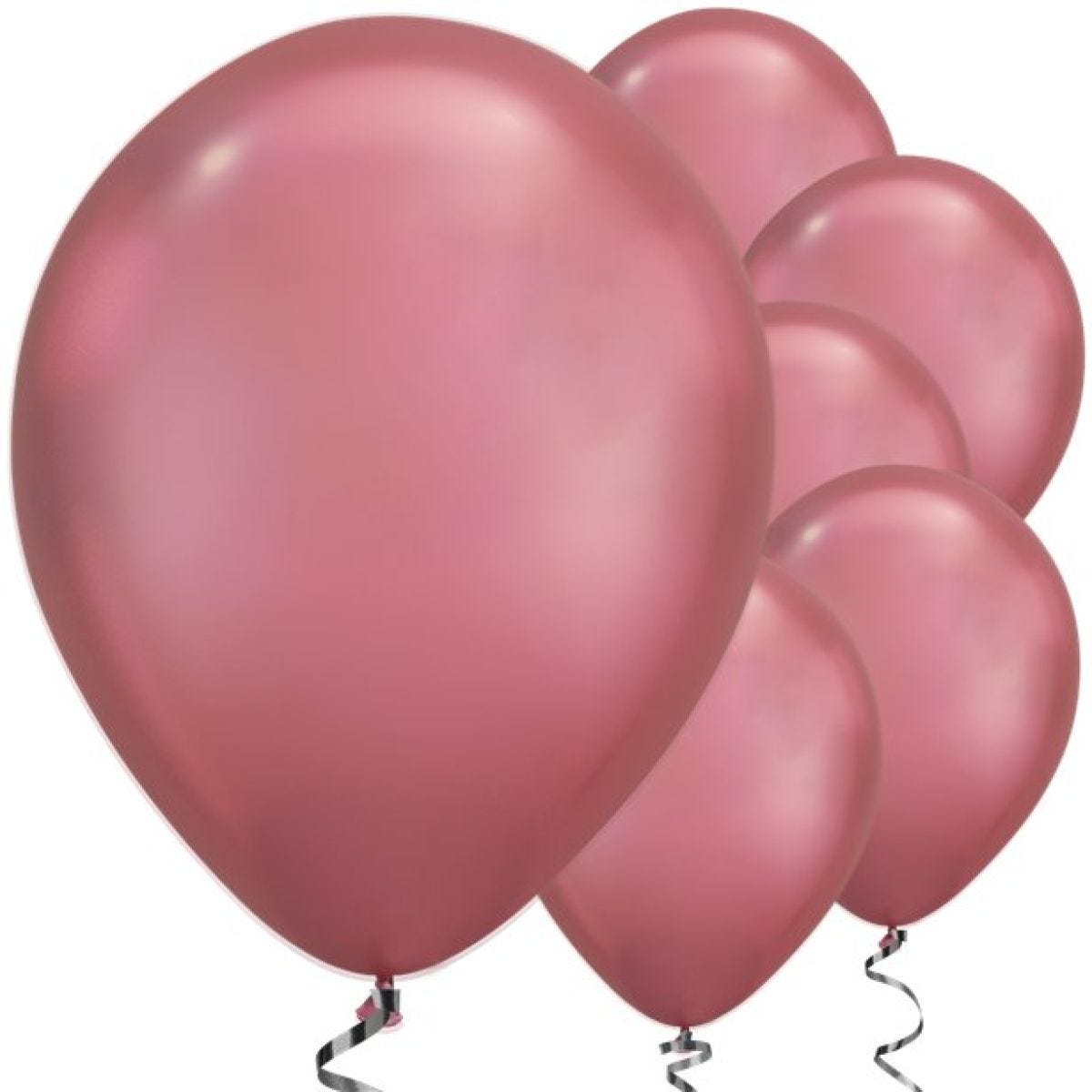 Mauve Chrome Balloons - 11" Latex (25pk)