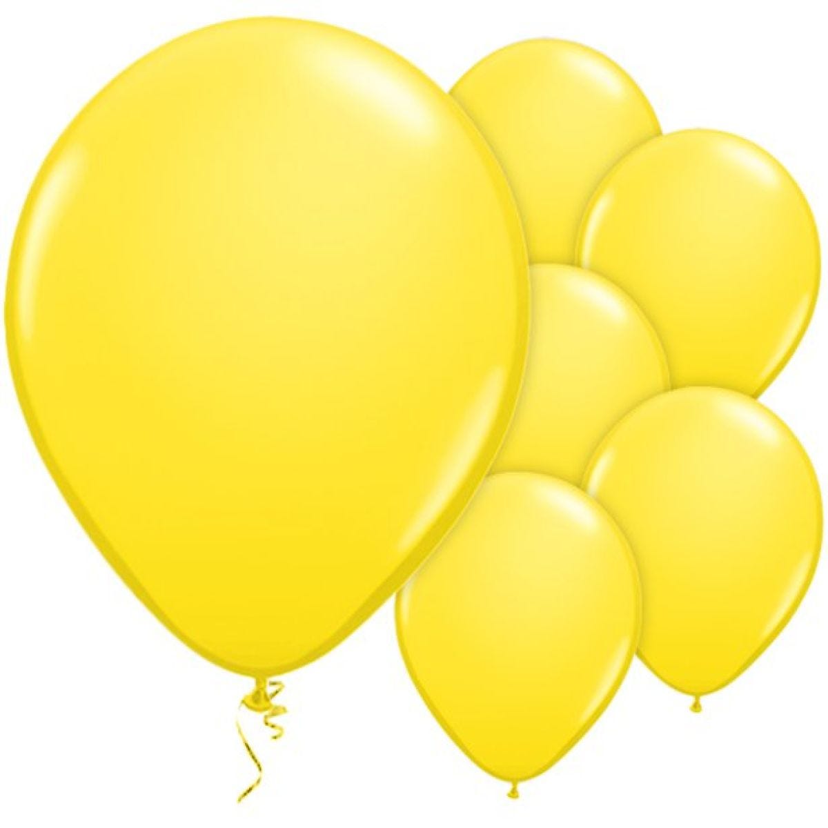 Yellow Balloons - 11&apos;&apos; Latex (25pk)