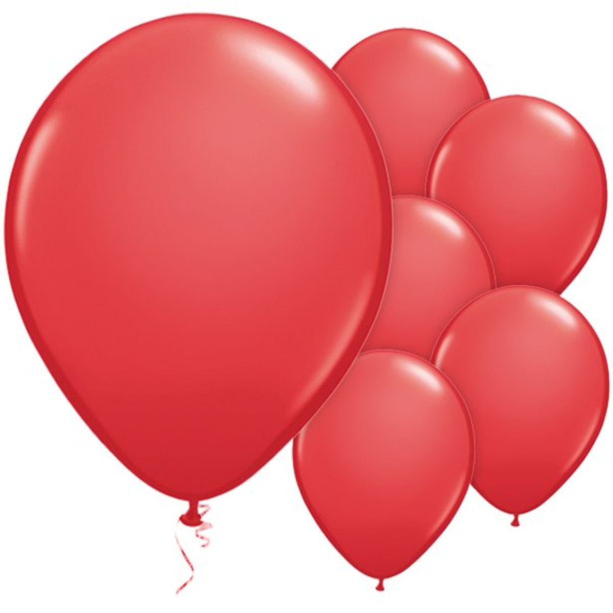 Red Balloons - 11&apos;&apos; Latex (100pk)