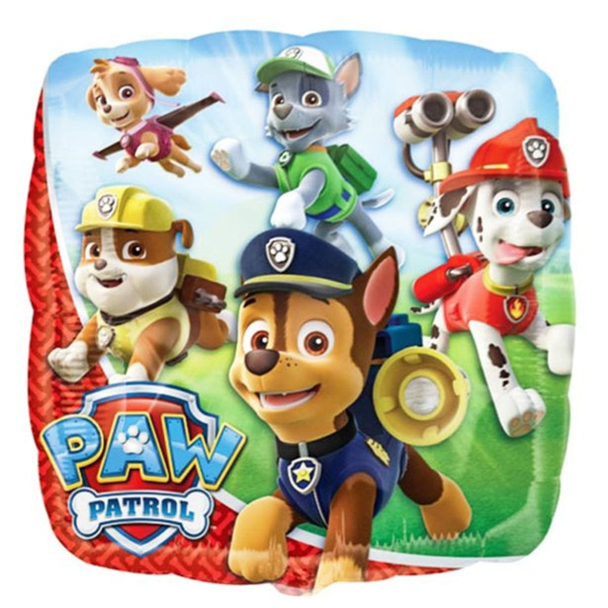 Paw Patrol Square Foil Balloon - 18&apos;&apos;