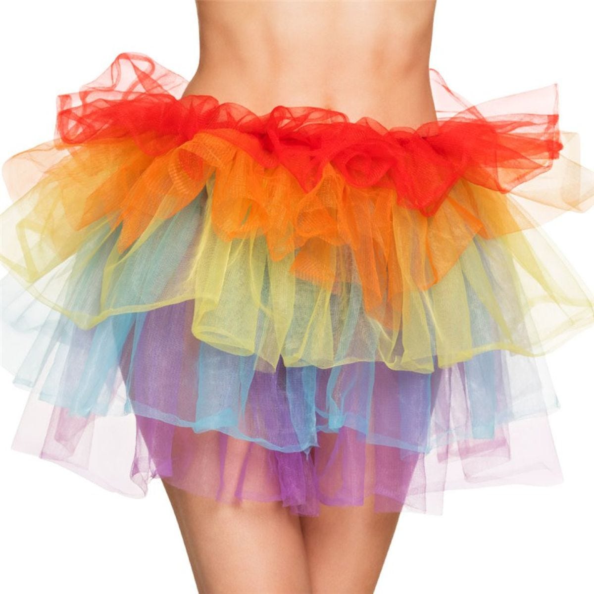 Rainbow Tutu Deluxe - Adult One Size