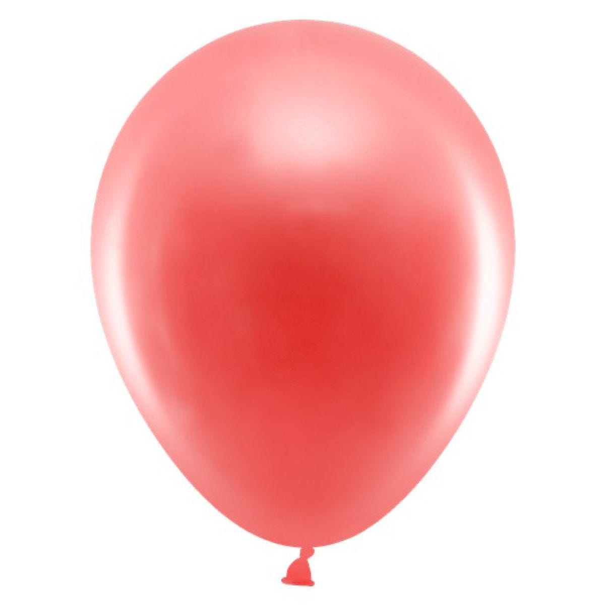 Red Metallic Balloons - 12" Latex