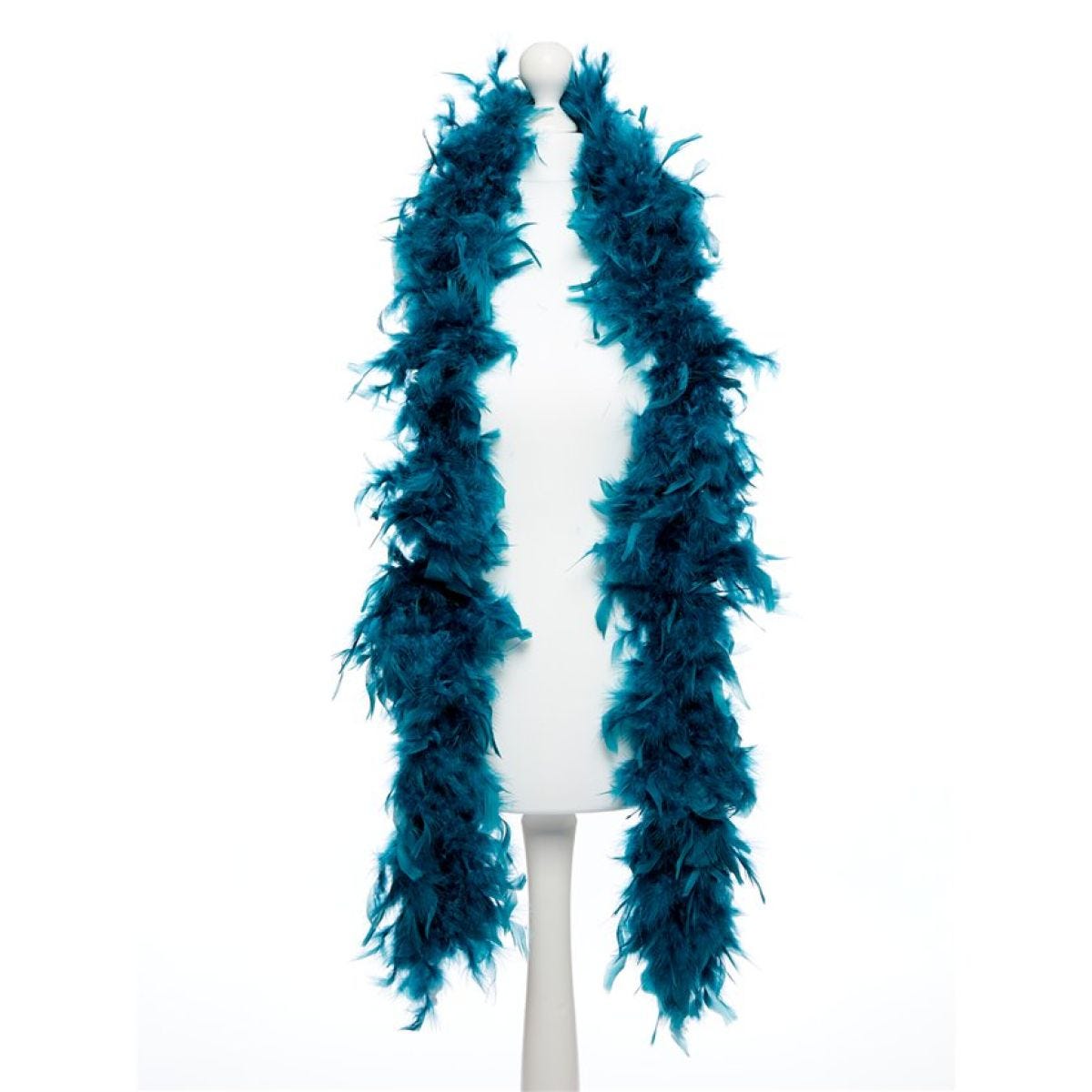 Deluxe Teal Feather Boa