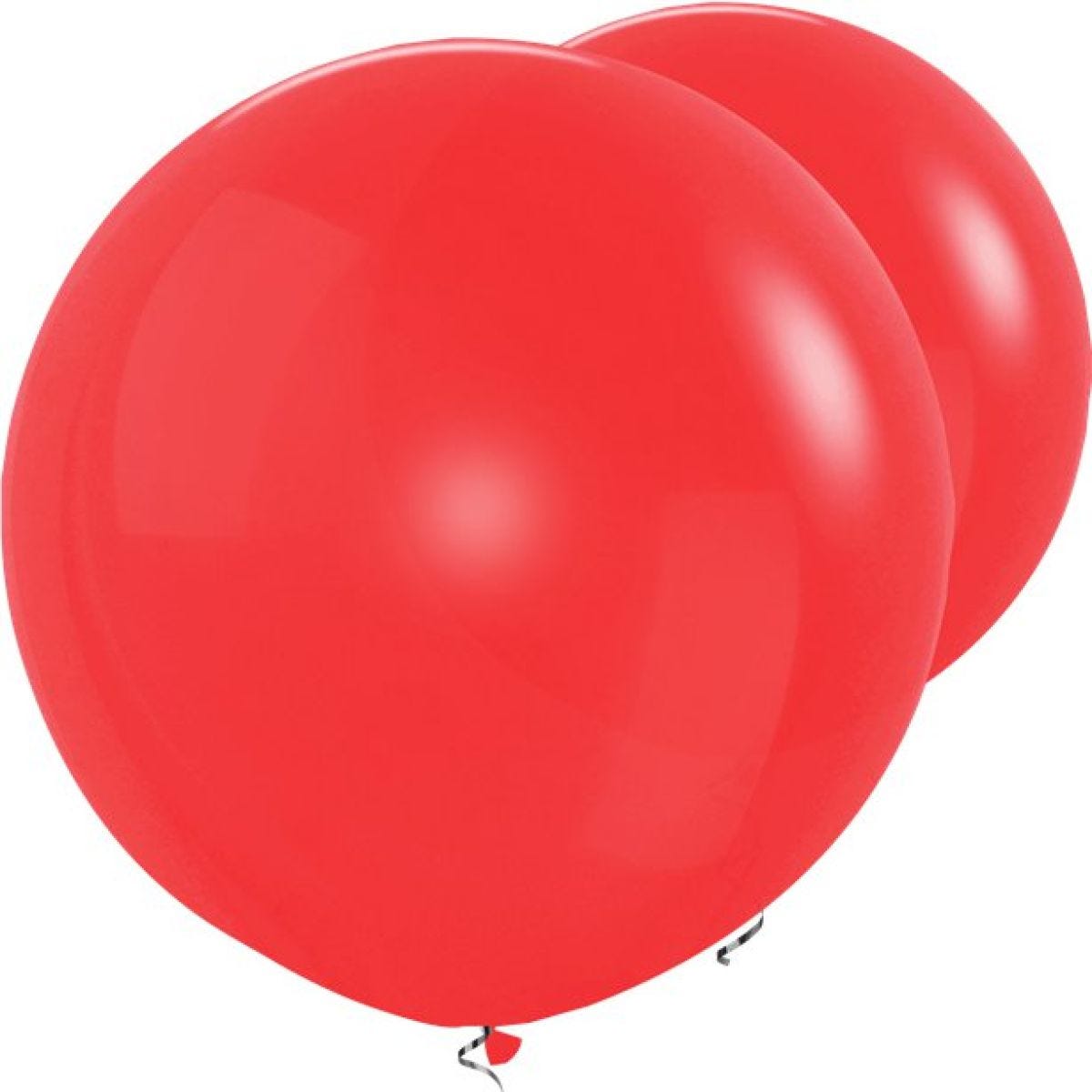 Red Giant Balloons - 36" Latex