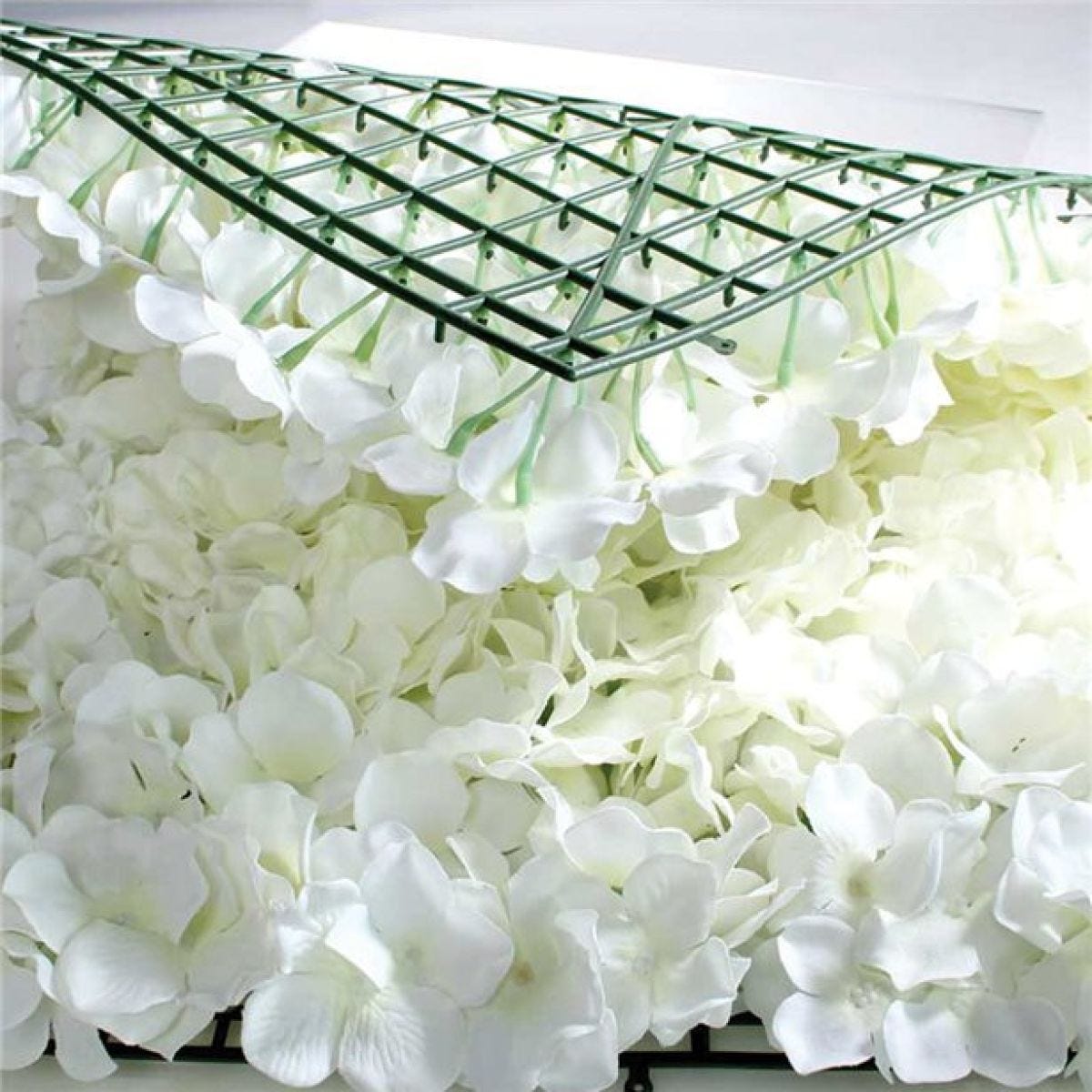 Cream Hydrangea Flower Wall - 40 x 60cm