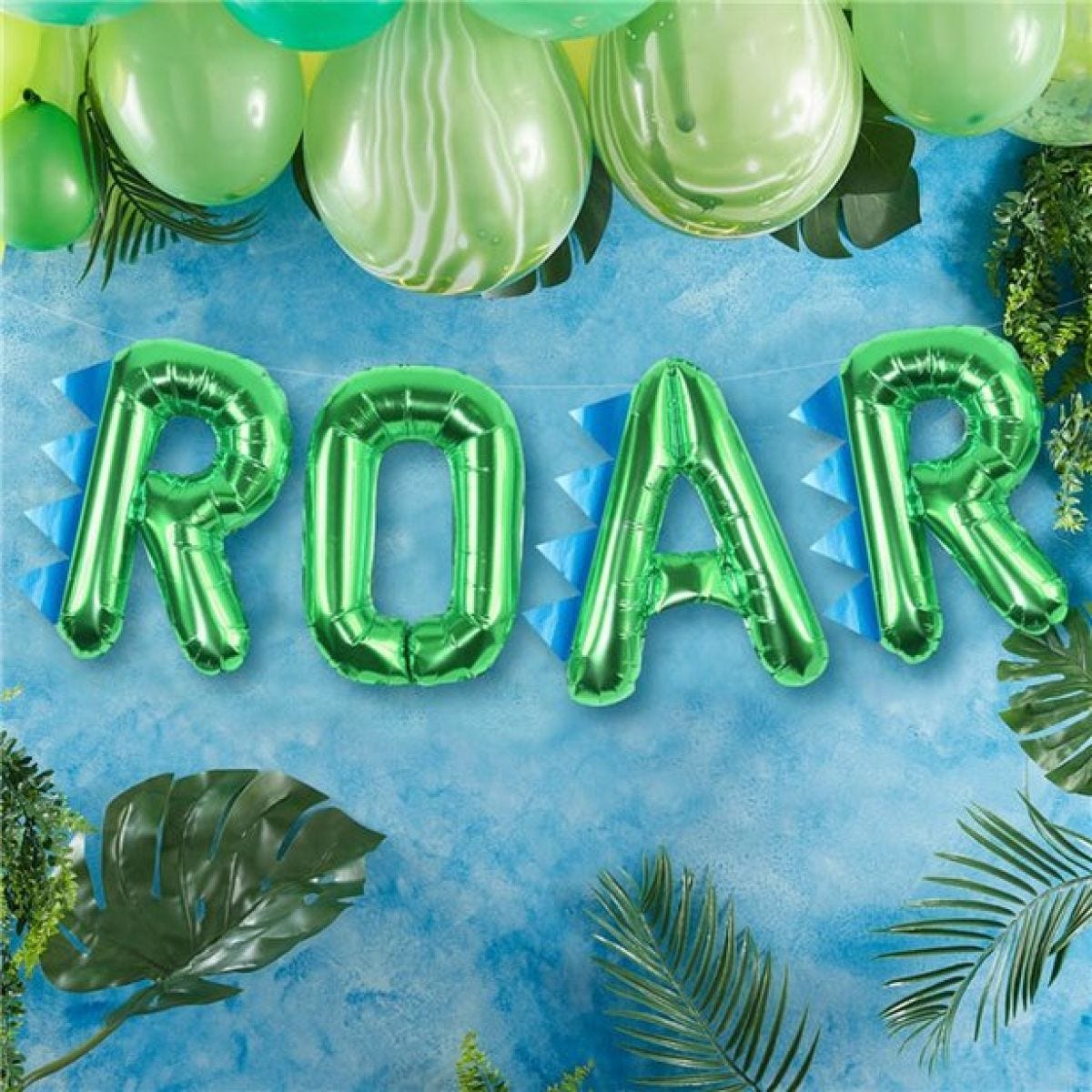 Roar&apos; Foil Letter Balloons - 16" (4pk)