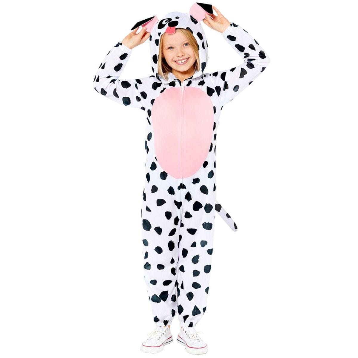 Dalmatian Dog Onesie - Child Costume