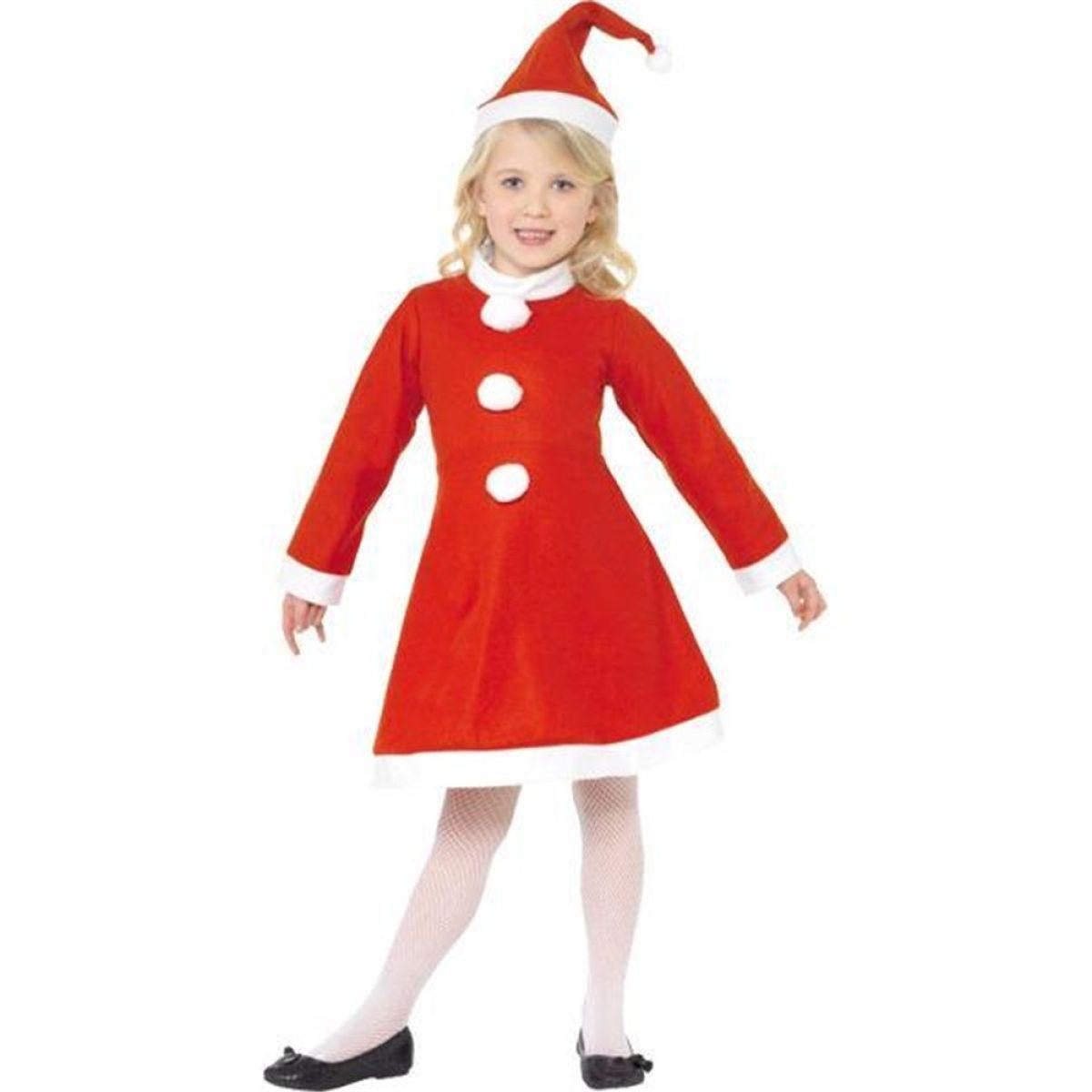 Miss Santa Dress - Child Costume