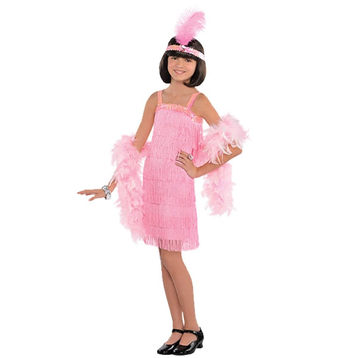 Pink Flapper Dress - Child Costume