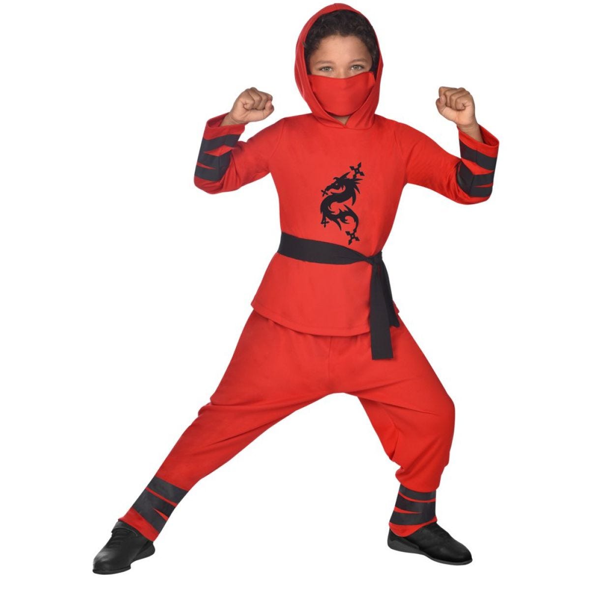 Red Ninja Warrior - Child and Teen Costume