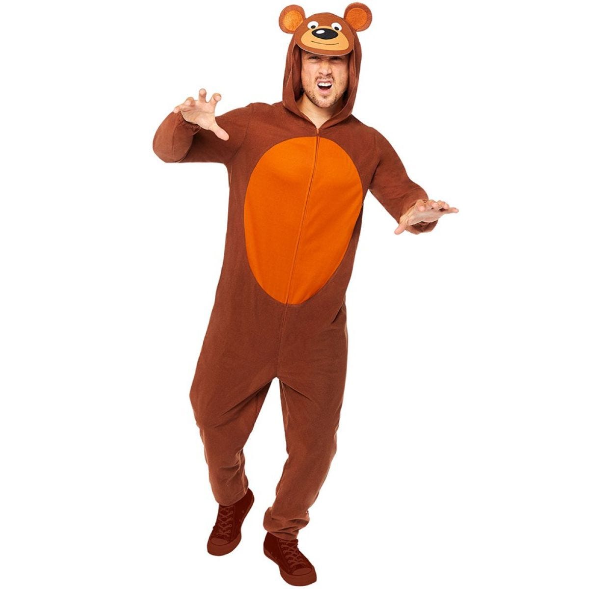 Bear Onesie - Adult Costume